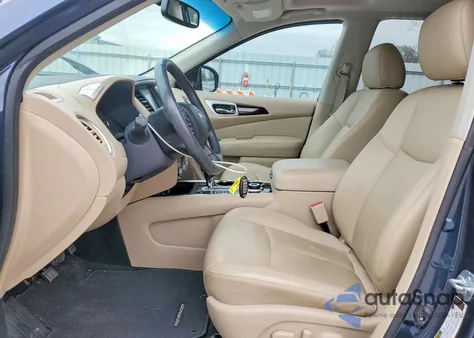 2016 Nissan Pathfinder S z USA, uszkodzony, nr VIN 5N1AR2MMXGC627604